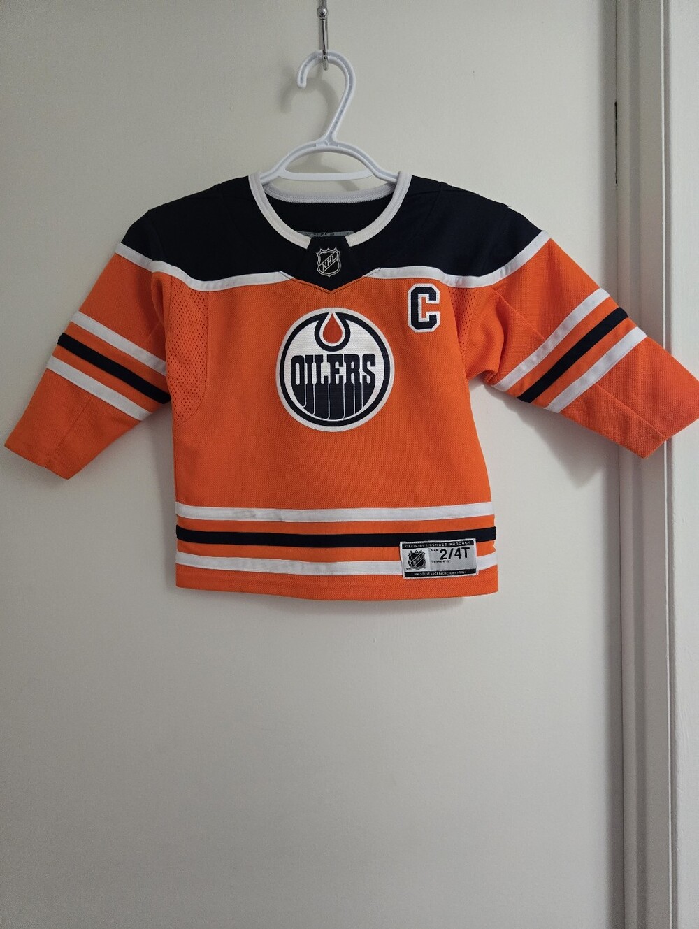 Kids NHL Edmonton Oilers Jersey - 2T